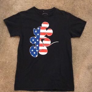 Retro American Mickey Mouse Tee Shirt- small